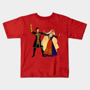 Armenian Folk Dance Kids T-Shirt